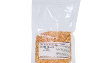Orange Peel Zest